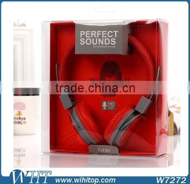 Gift Packge Candy Color Ear Hook Earphone for Mobile Phone Tablets Cheap Colorful Earphones
