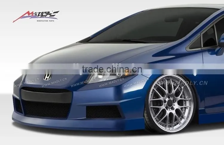 Madly New body kit for 2012-2013 Honda kit for Civic 2DR Duraflex Bisimoto Edition