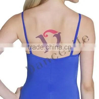 C2613 Girls cami ballet dance unitard kids gymnastic unitard camisole unitard spandex unitard costumes ballet unitards for sale