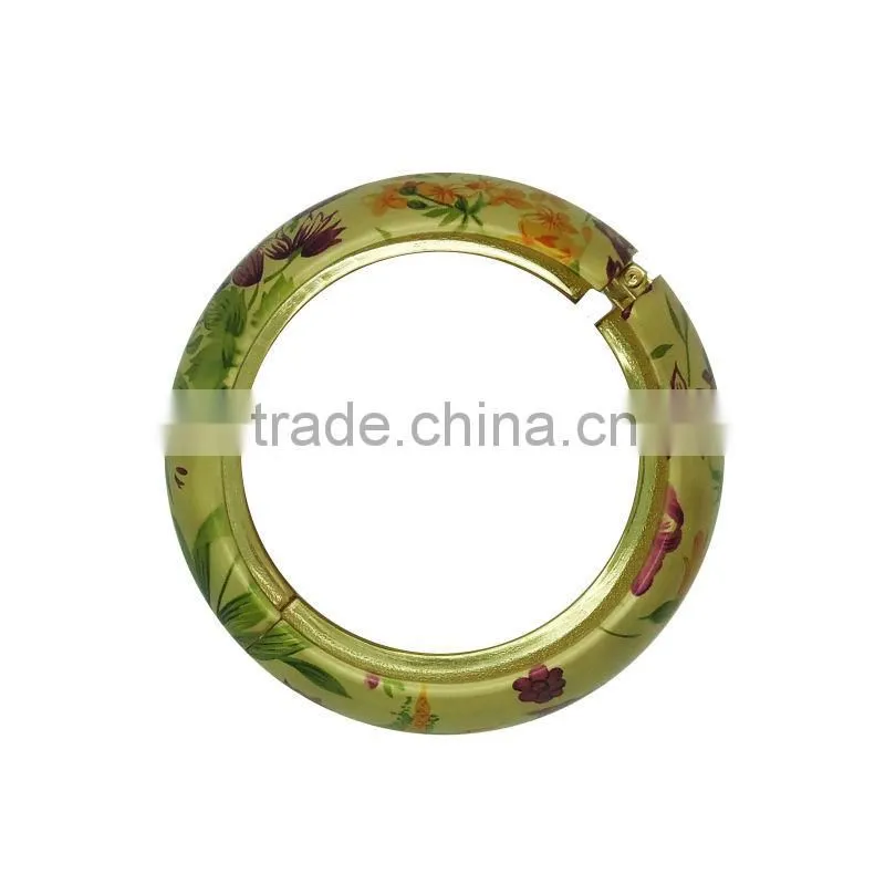 Top sale wholesale gold plated stainless steel bangle bracelet