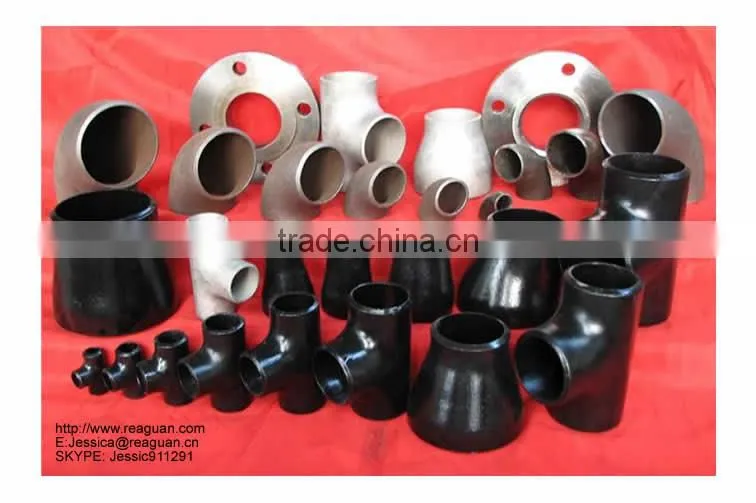 4 inch carbon steel pipe tee