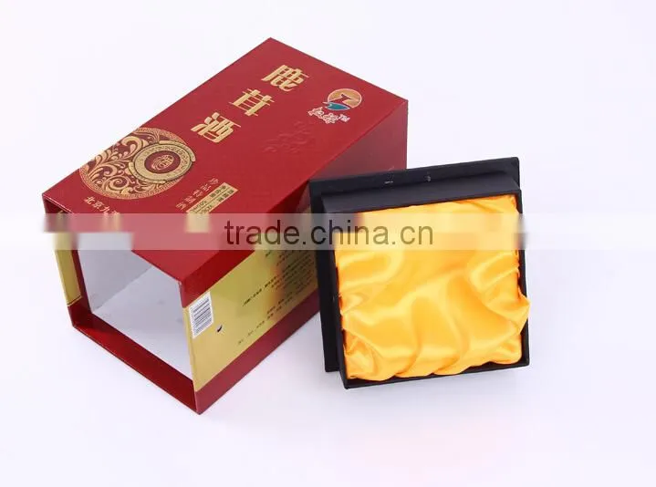 Cheap high quality single bottle wine box