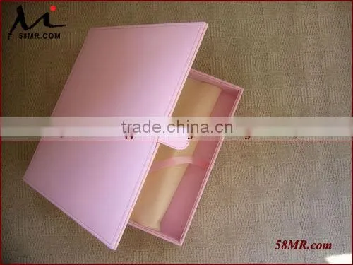 Fabric Linen Photo Album Book Packaging Box