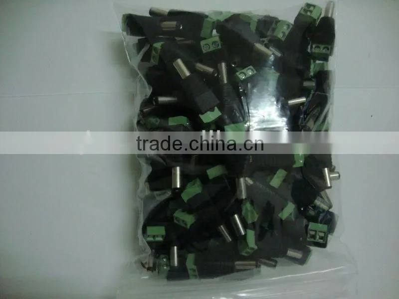dc power green 2.5mm plug male
