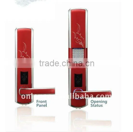 fingermark lock and fingerprint lock system