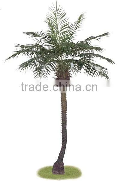 artificial phoenix palm tree in group for project decor