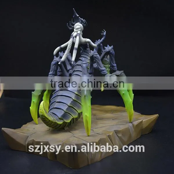 plastic action figure monster warcraft action figure