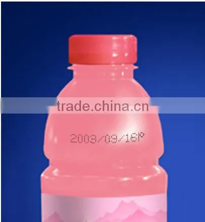 Plastic cap date code printing machine
