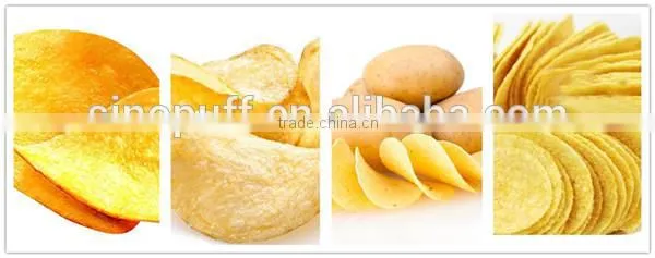 High Quality Stainless Steel Potato Crisp Making Machine