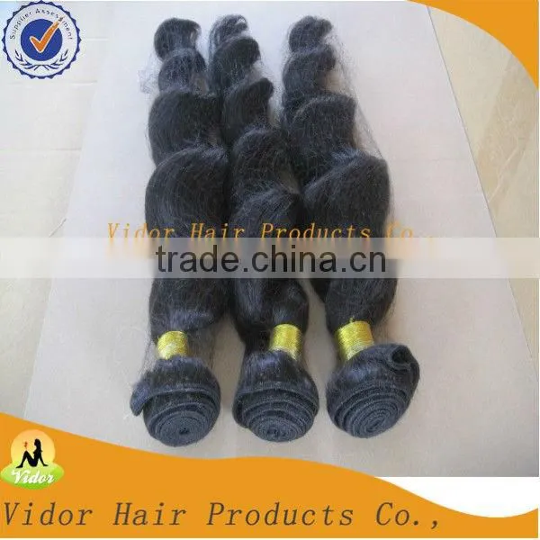 2015 New arrival 7A grade 100% wholesale raw Unprocessed Virgin Brazilian Human Hair
