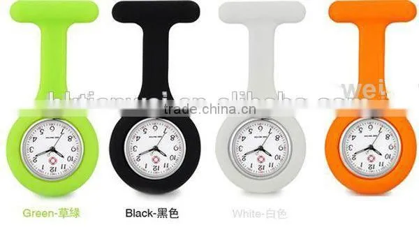 Professional alloy clip nurse watch with high quality