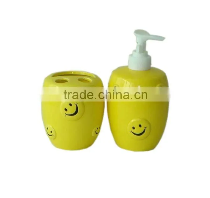 Factory Manufacture Glazing ceramic teapot with smile face