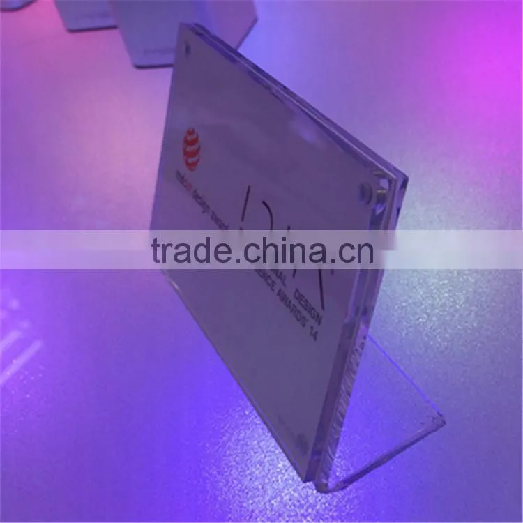 Price label holder for shelves, supermarket shelf price holders, magnetic label holders