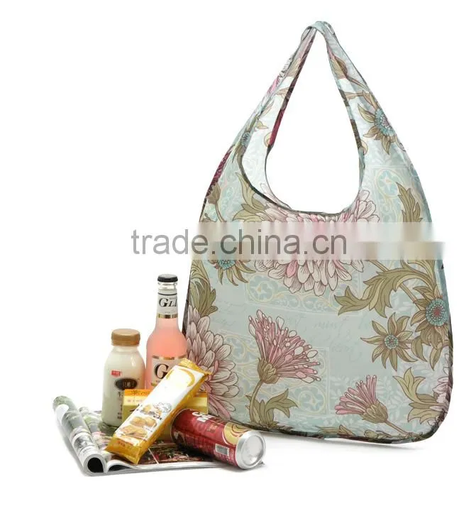 Most popular foldable nylon shopping bag