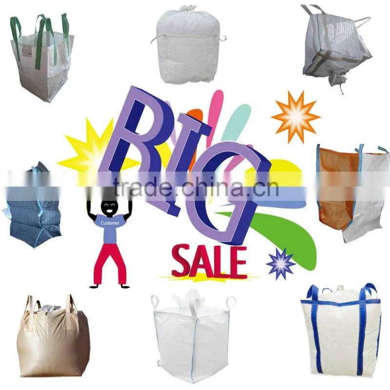 Breathable feature high quality FIBC vegetable packing big bag