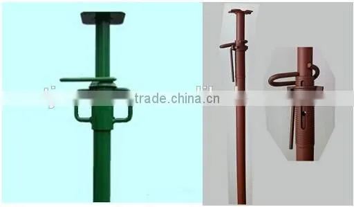 Galvanized adjustable steel prop/push pull prop/shoring prop on sale