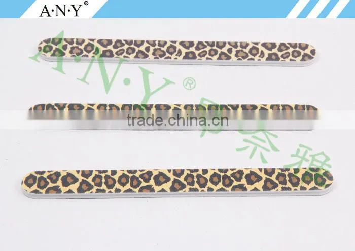 Nail Art Manicure Polishing Tools Leopard Printing Personalized Nail Files