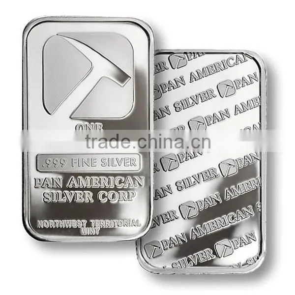 2014 high quality custom made silver plated bar