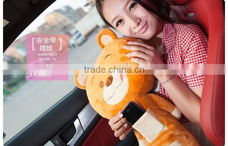 JM8885 Plush Cartoon Car Seat Belt Covers as Seen on TV