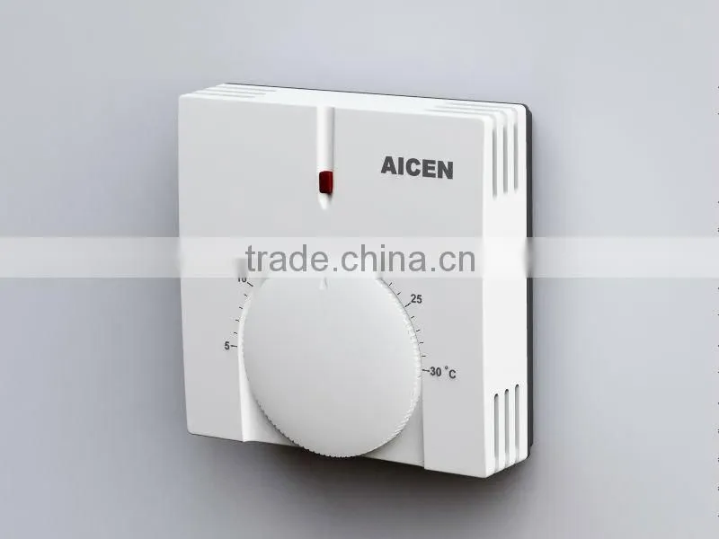 plastic enclosure design for mechanical thermostat