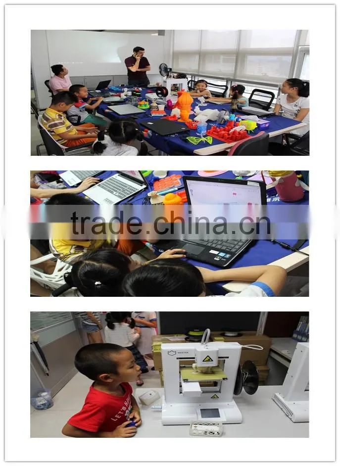 2015 good repution and high accuracy desktop 3d printer and 3d printer china with touch screen