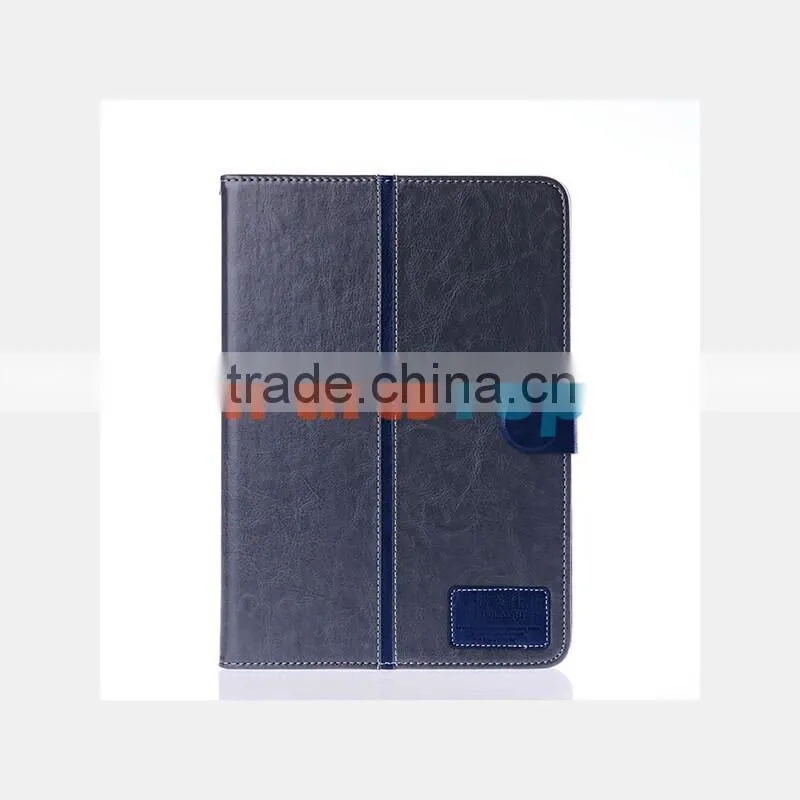 Wholesale Colored Leather Case For iPad 2 3 4 Flip Cover TPU Protective Book Case