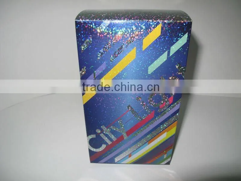 PET/OPP hologram packaging box