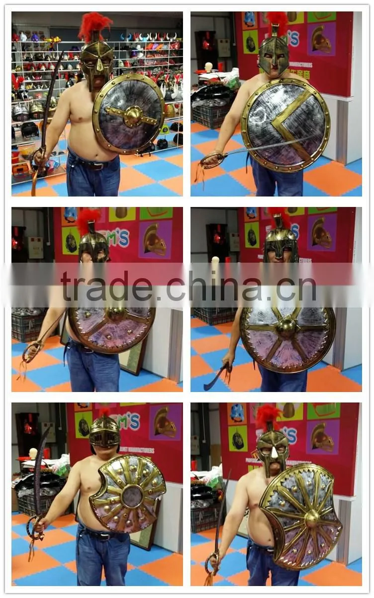 Party Cosplay Accessories PVC Shield Plastic Toy Shield Medieval Shield