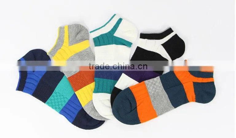 2014 Watermelon Red Men Cotton Colored Custom Design Socks Mens Socks Ankle Socks