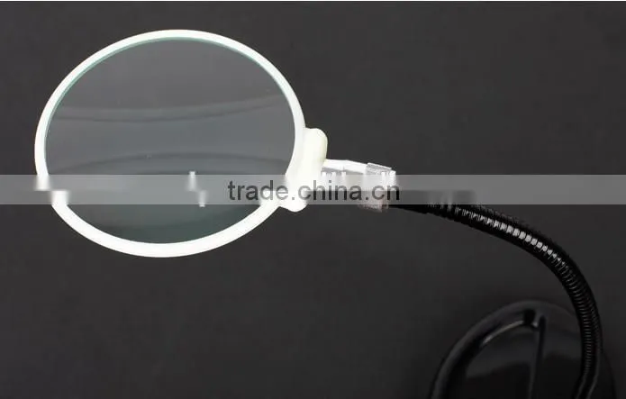 Spring Pipe Magnifier Table Reading Magnifiers for Elderly