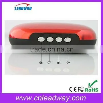 2011 Best Seller Portable MP3 mini stereo speaker with radio for Christmas Promotional Gift