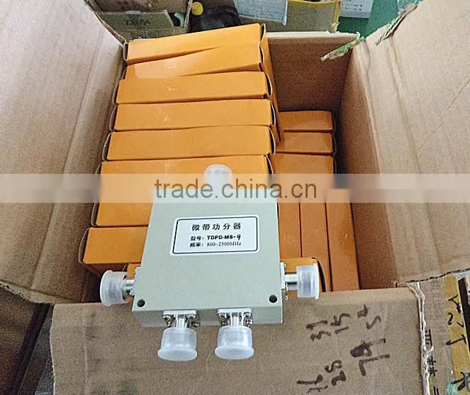 2/3/4 way RF Power Splitter 800~2500MHz N type connector