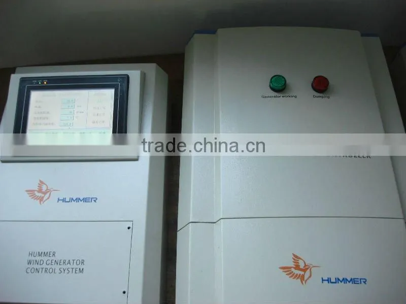 Low speed magnet generator 100kW wind turbine