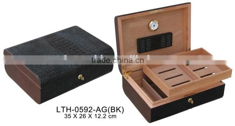 leather cigar humidor box cigar case leather