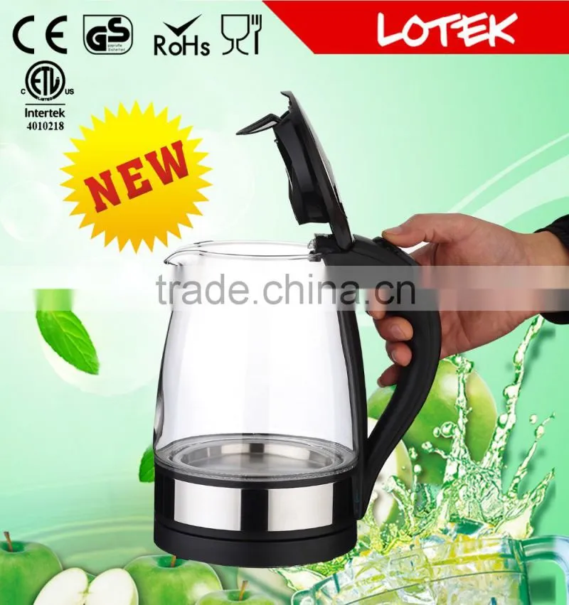 1.7L glass electric kettle