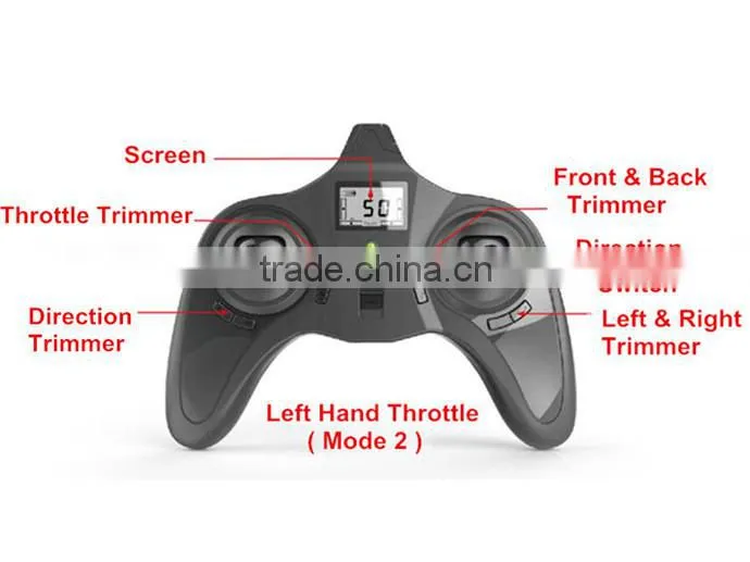 2.4Ghz 4CH wall climbing sky walker rc quadcopter kit remote control helicopter
