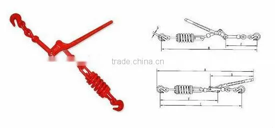 Spring Type Load Binder with Grab Hook