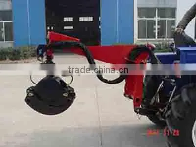 tractor hydraulic log grab grabbing excavator