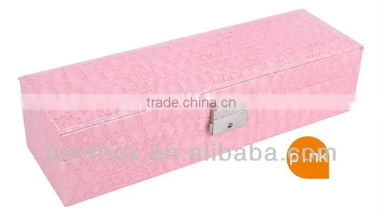 Hot Sale Rectangular Leather Watch Boxes For Women
