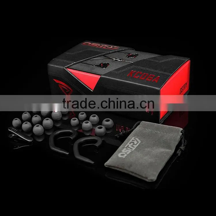 OSTRY KC06A 3.5mm HiFi Professional In Ear High Performance Earphones