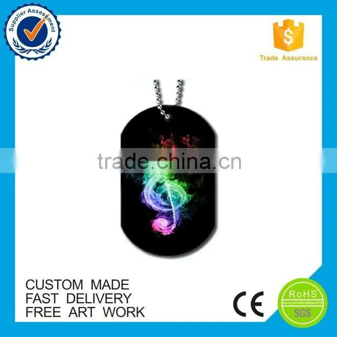 Cheap price and high class metal blank personalised dog tag custom