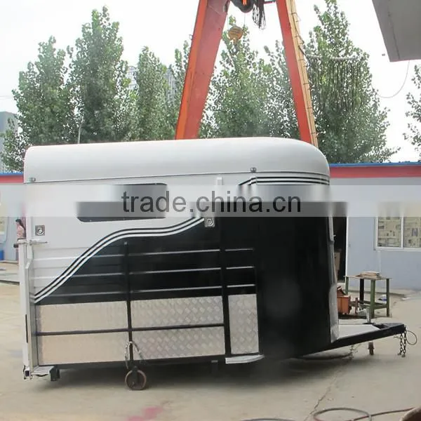 2 horse floats china (angle load or straight load)