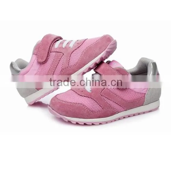 2016 Spring Fancy EVA Sole Jump Mesh Sport Shoes for Girls