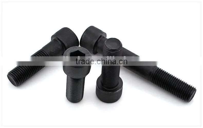 Black Oxide Hexagon Socket Head Screws DIN 912 Gr8.8