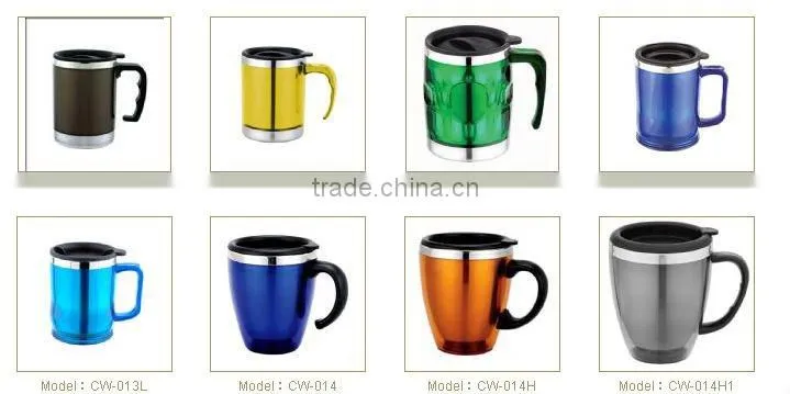 double wall Plastic travel Mug