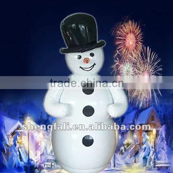 Promotion pvc inflatable snow man