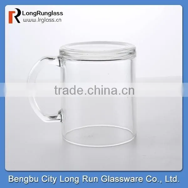 LongRun 10oz mikl glass mug print logo design