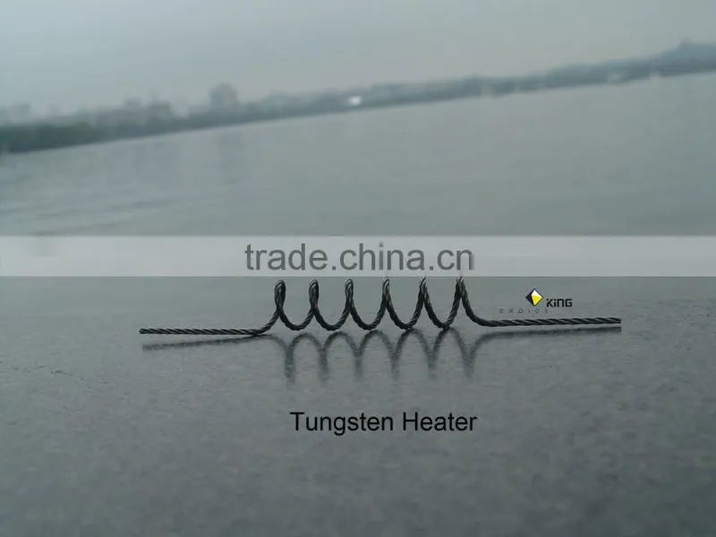 Tungsten resistance heater 99.95