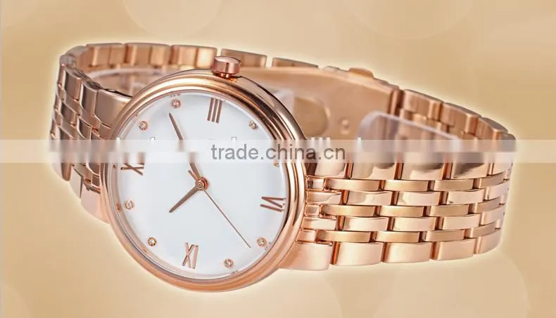 Luxury Quartz Stainless Steel Watch For Women And Men