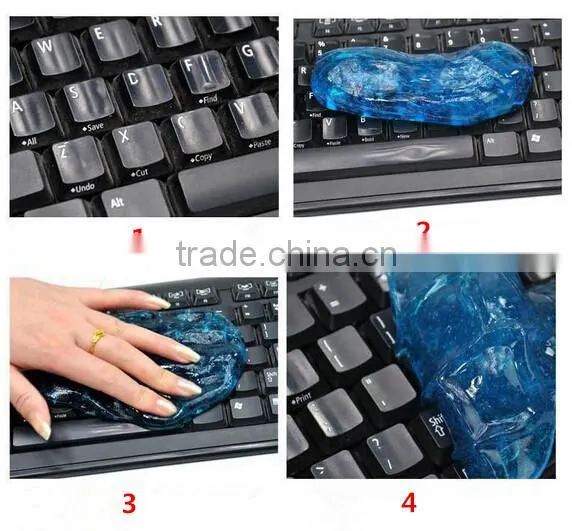 Notebook/computer keyboard cleaner, gel keyboard cleaner, super clean keyboard gel cleaner